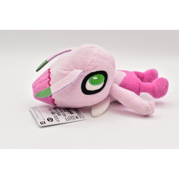 Pokemon Movie Coco Shiny Celebi Small Plush 5.5" (14cm) 2020 Pink NWT - Picture 6 of 12
